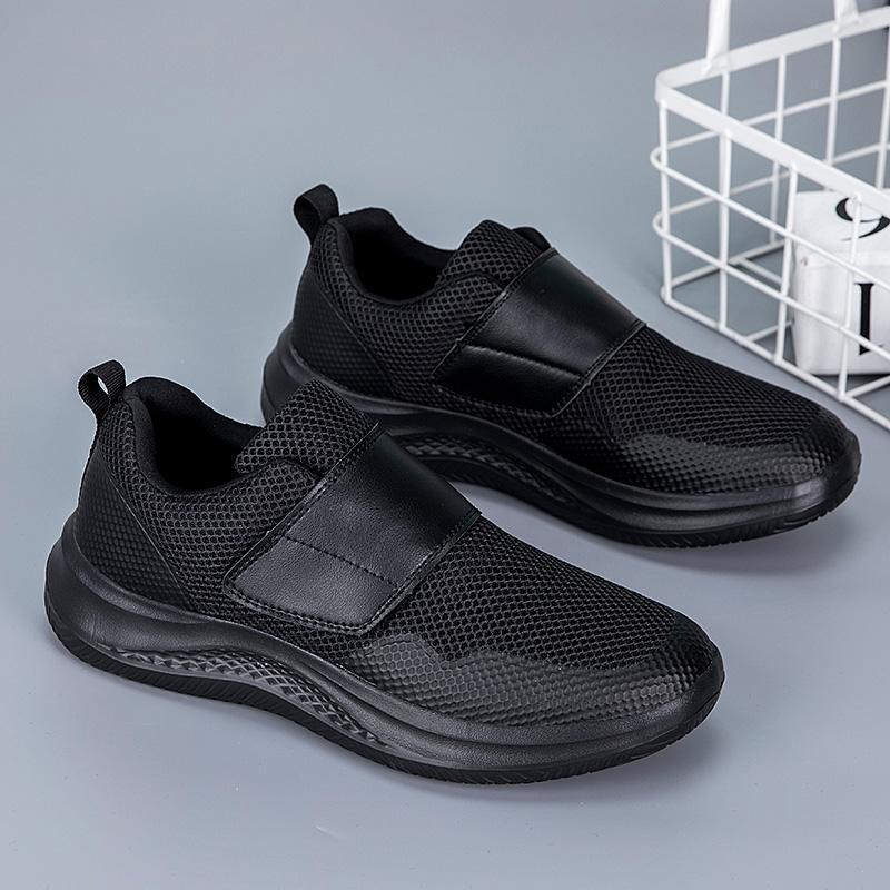 2025New Mens Shoes Mesh Breathable Sneakers Lightweight Walking Flats Soft Sole Comfort Casual Shoes Orthopedics Wide Feet Shoes