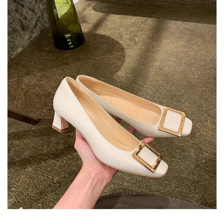 Traubenmutter studiolee 10.000 Jahre Klassiker~ neue Farbe Temperament eckige Zehe Pendeln leichter Mund eckige Schnalle Bananenabsatz Einzelne Schuhe