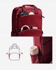 Innostyle Laptop-Rucksack 15.6 für Flugzeuge, wasserdicht, Colorlite 14L, Rot