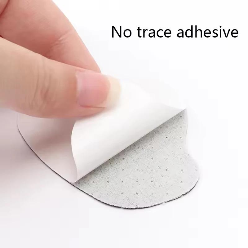 4pcs Invisible Heel Sticker Running Shoe Insoles Heel Liner Grips Protector Sticker Pad Patch Adjust Size Protect Heel Foot Care