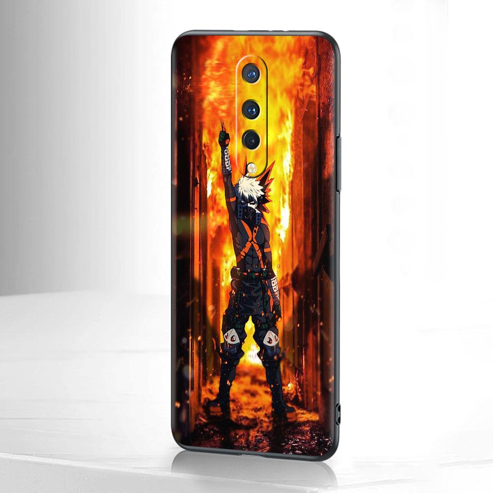 

Soft Case For OnePlus 8T 7 9 8 Pro Nord 2 Z N10 5G 9R N100 7T 6T N200 CE Black Silicone Shell Phone Cover Anime My Hero Academia OnePlus Nord Z