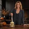 Halloween Design Block and Utensil Holder Resin Decorative Stand for Kitchen