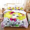 Manga Candy Bedding Set Single Twin Full Queen King Size Bed Set Adult Kid Bedroom Duvetcover Sets 3D Print Anime Bed Sheet Set
