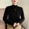 Luxury Women's Cashmere Half-High Collar Sweater, Light and Skin-Friendly, Perfect for Autumn and Winter