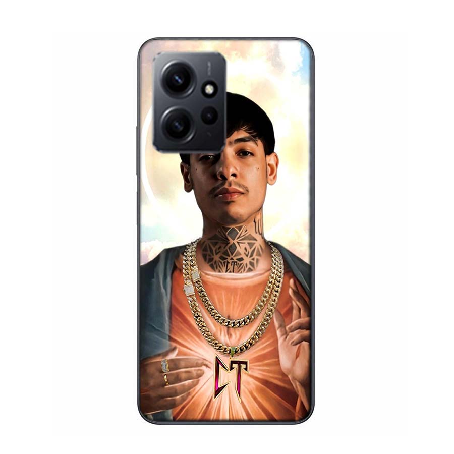Natanael Cano Rapper CT Phone Case For Redmi Note 14 15 Pro 5G 13 12 Pro Plus 11 11T 11E 11S 10 Pro 10S 9 9S Cover Cell Clear TP