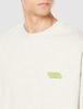 Sweatshirt sweatshirt with logo embroidery for Oatmeal [IMPROVES] [SIDEWAYSTANCE] Fleece-lined men, 70097,