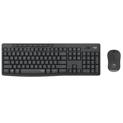 Logitech MK295 Leises kabelloses Tastatur- und Maus-Set