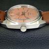 HAND-WINDING VINTAGE HMT KOHINOOR INDIAN MENS PINK COLOR DIAL WATCH A440994-4