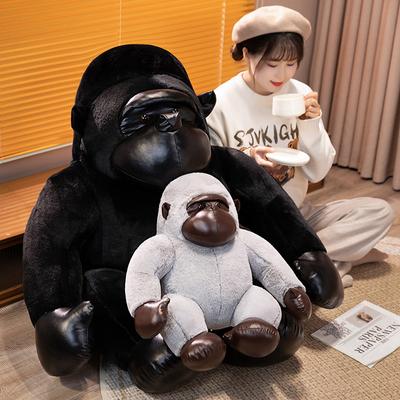 1ks 35/50/65CM Velká velikost Plyšové hračky Gorila Simulace Orangutan Plyšové panenky Vycpané Měkké Zvíře Polštář Kreativní Dárky