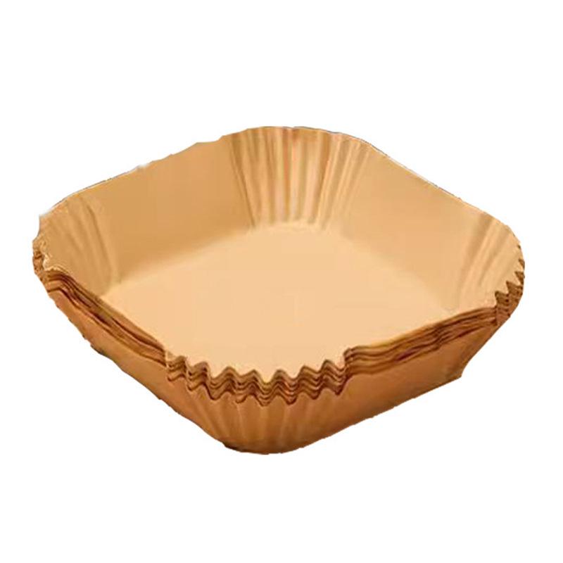 High-Temperature Resistant Food-Grade Square Air Fryer & Oven Baking Oil-Absorbing Paper