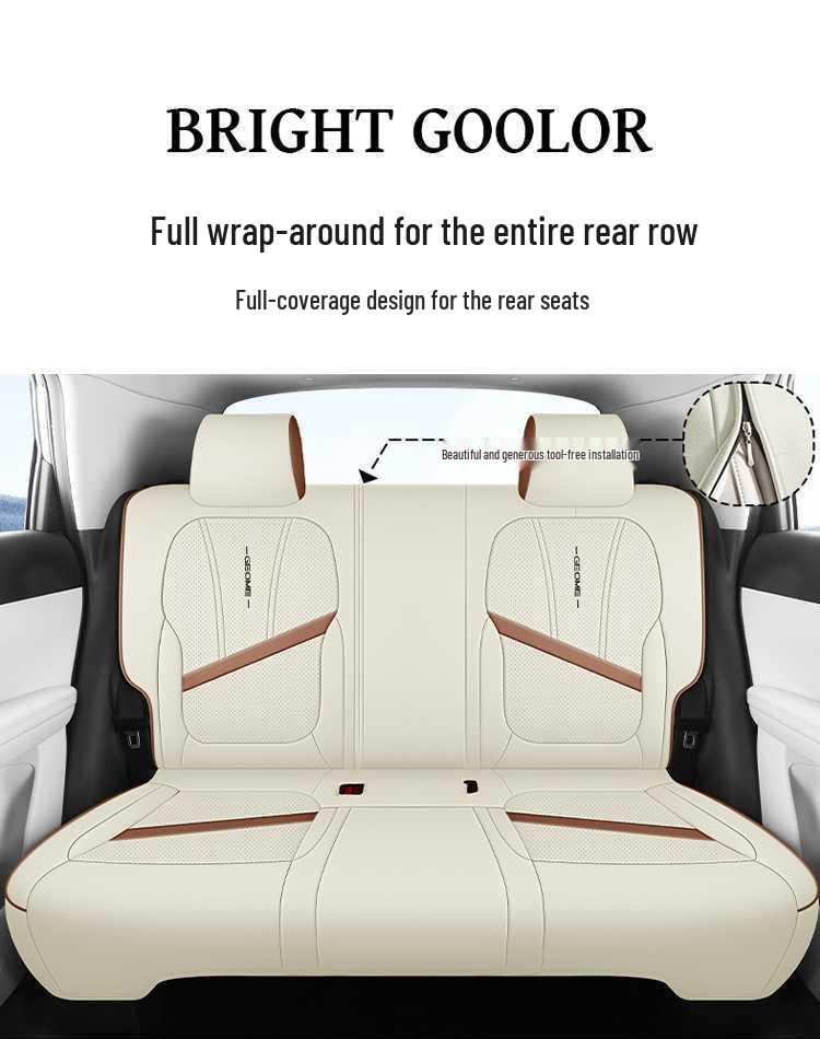 All-Season Full-Coverage Car Seat Covers for 2026 Geely Star Wish, Set of 26 Cushions.
