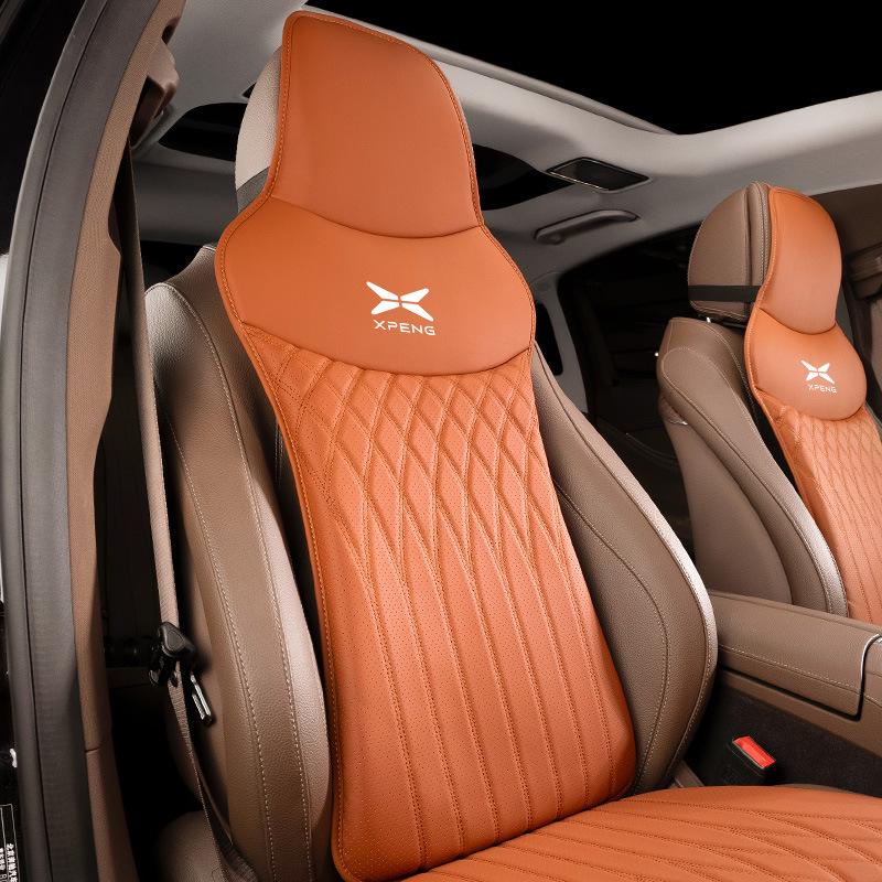 Breathable All-Season Seat and Back Cushions for Xpeng Car Models P7, P5, G3i, G9, G6, G7