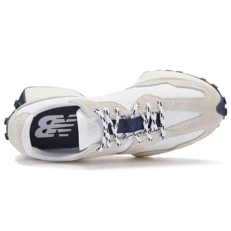New Balance 327 Moonbeam White Navy Sneakers MS327RF1