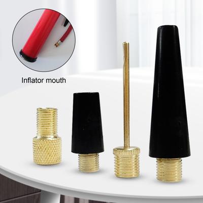 4 vnt. / rinkinys pripučiamas antgalis Ilgas tarnavimo laikas Korozijai atsparus mini rutulinio siurblio pripūtimo rinkinys dviračiui