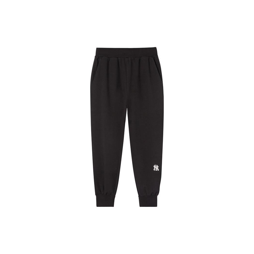 MLB Knitted Sweatpants Unisex Black 3LPTB0431-50BKS L