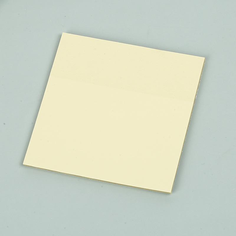 50 Sheets Creative Transparent PET Waterproof Posted It Sticky Note Pads Notepads Posits for School Stationery Office Supplies