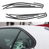 Car Sun Protection Stickers Chrome Delete Blackout Window Trim Stickers for Toyota Camry 2018 2019 2020 2021 2022 2023