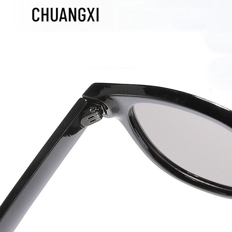 European & American Retro Rivet Small Frame PC Sunglasses: Unisex Stylish High-End Driving & Sunscreen Glasses