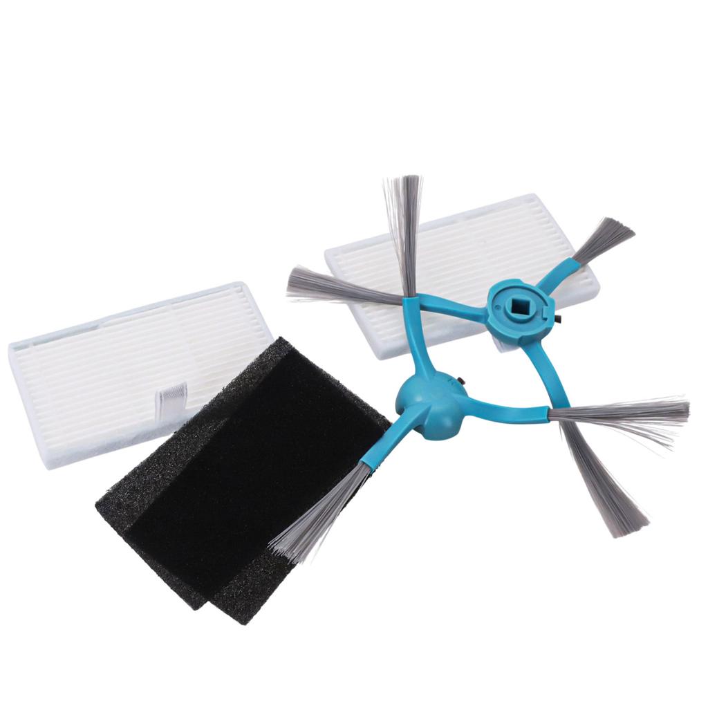 For Cecotec Compatible Cleaning Accessories Side Brushes & Filters Set