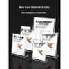 Acrylic L-Shape Slanted Sign & Card Holder