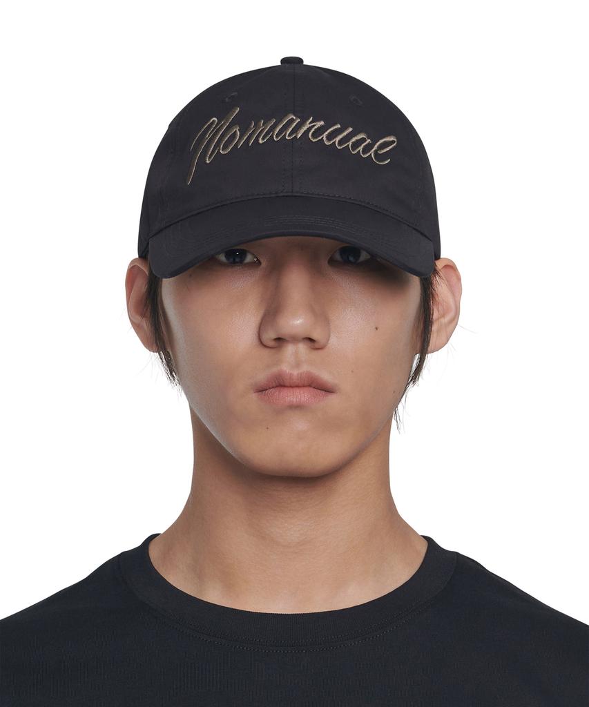 Nomaenyueol Calligraphy Ball Cap - Black