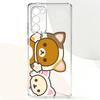 R-Relax K-kuma R-Rilakkuma Phone Case For Samsung Galaxy A,71,70,52,51,40,31,50,50S,30S,21S,12,10,Note20ultra Transparent Cover