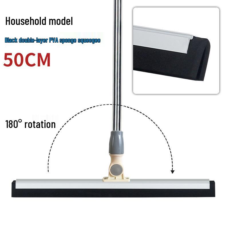 Silikonová stěrka na podlahu a sklo pro čištění koupelny a domácnosti