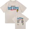 Bad Bunny DTMF World Tour 2026 TShirt Men_women Clothing Vintage Harajuku High Quality Clothes Cotton TShirts for Fans Gift