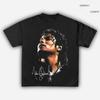 Michael Jackson Signatur-T-Shirt für Erwachsene und Jugendliche, MJ T-Shirt, King of Pop Shirt