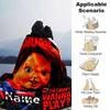 Chucky Doll Four Seasons Blanket Customized With Your Name Lightweight And Warm Perfect Gift For Home Office Camping Sofa Travel Beach Multiple Sizes