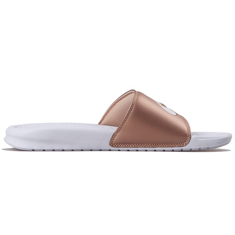 Ny Nike Benassi Jdi 'Metallic Red Bronze' Dame 343881-108