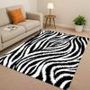 HD Zebra Tiger Leopard Beast Stripe Print Art Living Room Non Slip Area Rug Carpet for Bedroom Playroom Sofa,Home Decor Doormat