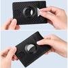 2025 Men's Airtag RFID Wallet Slim Money Clip Short Wallet Carbon Fiber Pattern Anti-Theft Change Purser for Daily/Travel Use