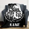 Custom Name Magic Wand Legend blanket for Couch & Bed, Plush Cozy Fuzzy Blanket Super Soft & Warm Blankets for Fall and Winter. 090883
