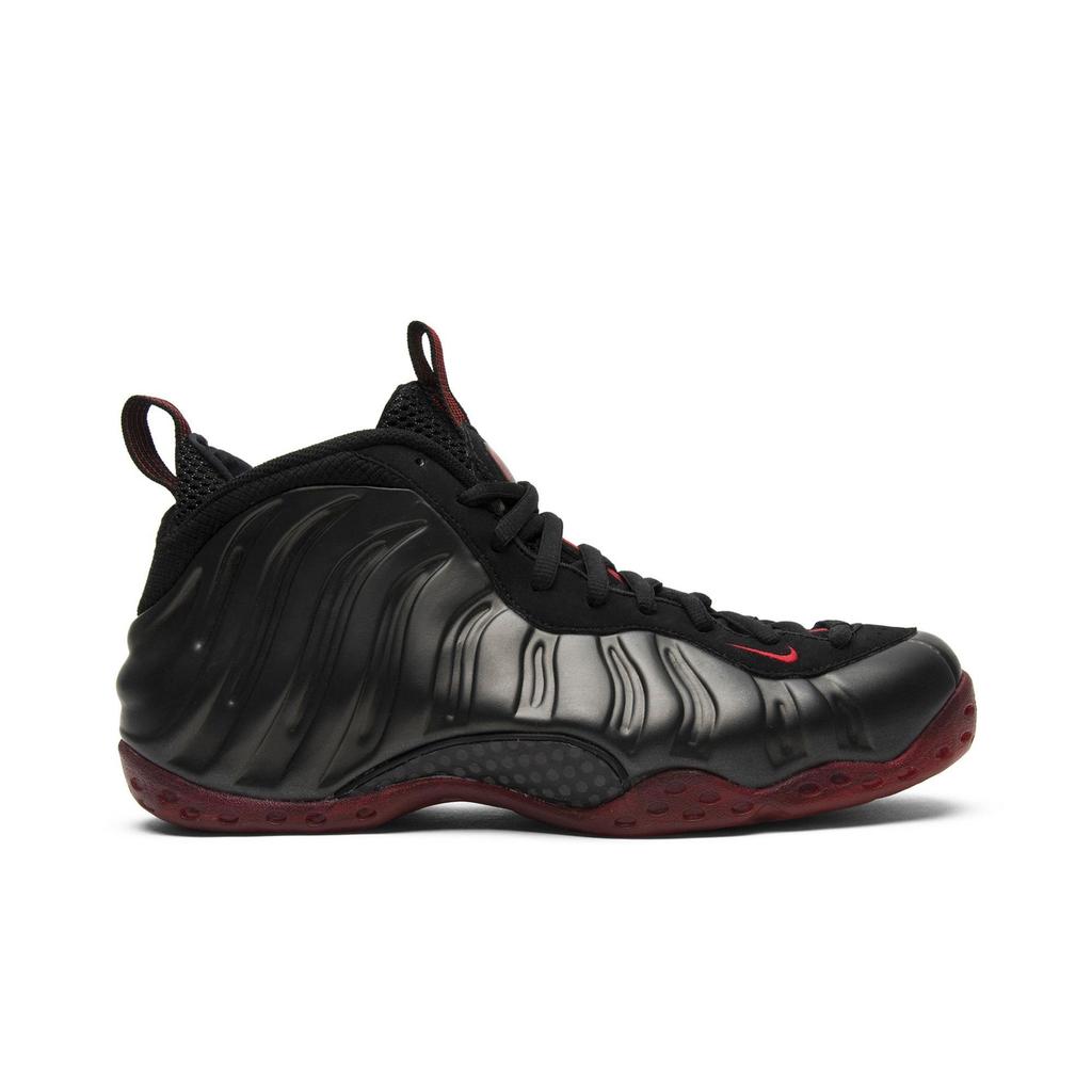 Nike Air Foamposite One 'Cough Drop' 2010 (Unisex) Black / Varsity Red Basketball Shoes 314996 006