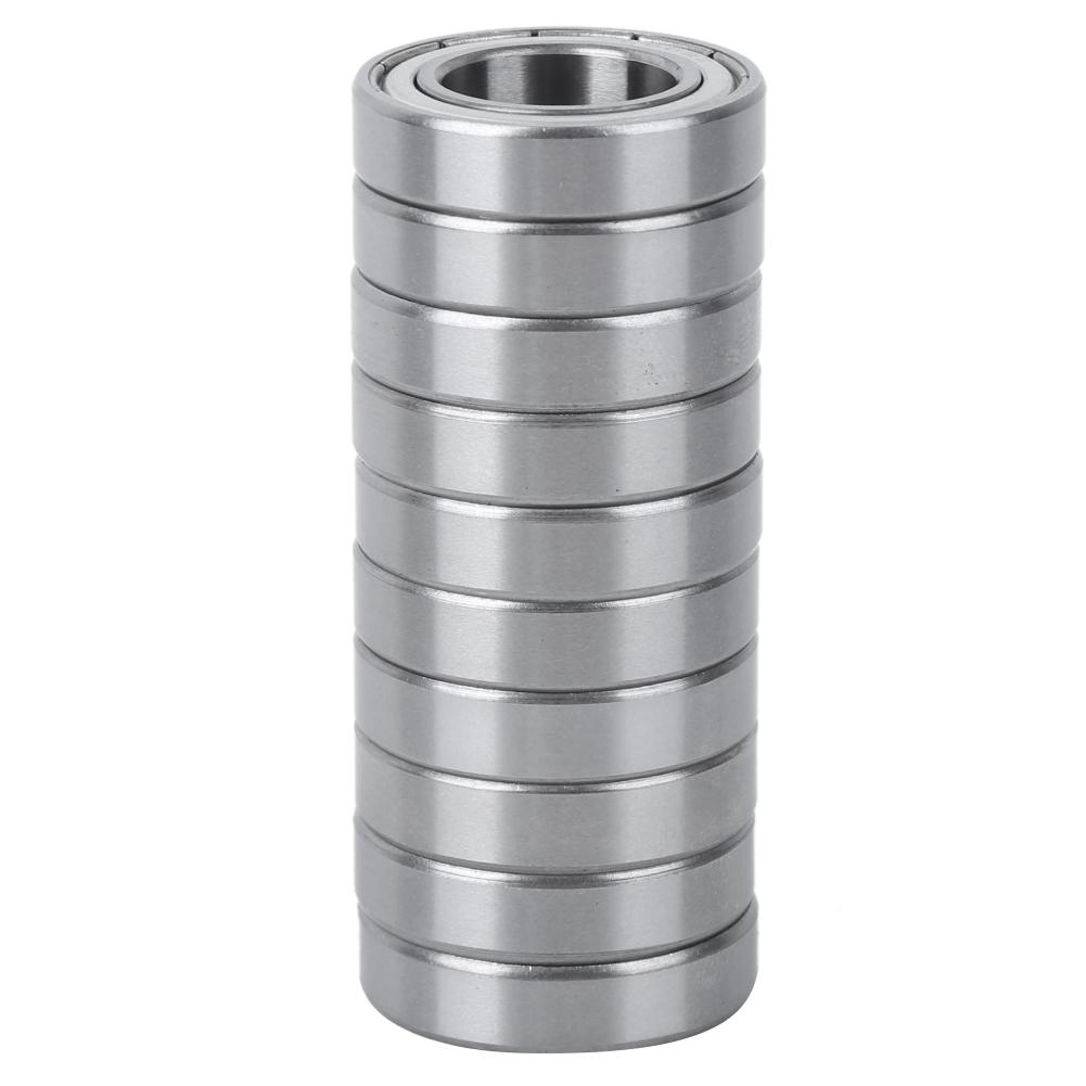 10PCs Spindle Bearings 6903Z Mechanical Parts Lathe Accessory Deep Groove BearingSteel Flat
