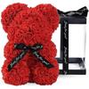 Valentines Day Gifts for Her, Rose Bear Rose Teddy Bear -10 Inch Artificial Rose Flower