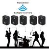 Wireless in Ear Monitor System 2.4G Mono/Stereo Wireless IEM Transmitter Receiver for Studio/Band/Live Performance