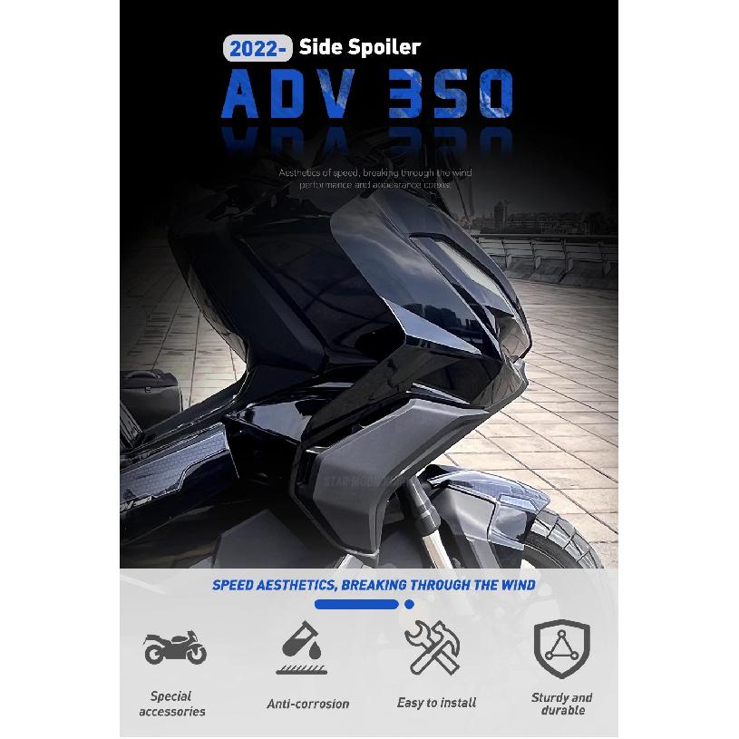 ADV350 Leg Fairing Wind Deflector For Honda ADV 350 2022- 2025 Motorcycle Side Windshield Air Deflectors Accessories