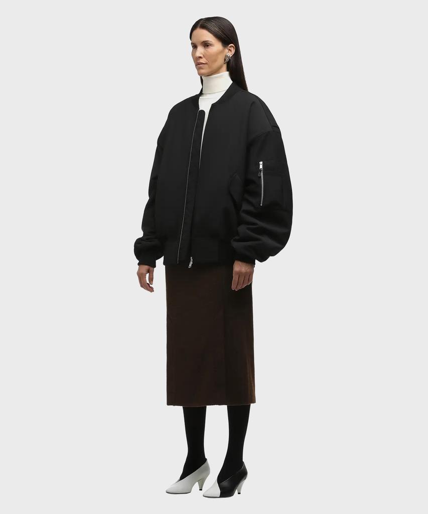 Entire Studios (U) Broad Bomber Wool Black