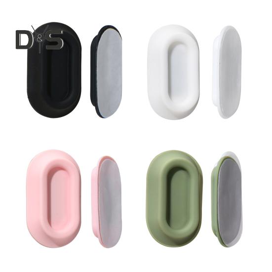 4 Pairs Magnetic Remote Control Holder Easy To Install Self-Adhesive Wall Mount Remote Control Organizer