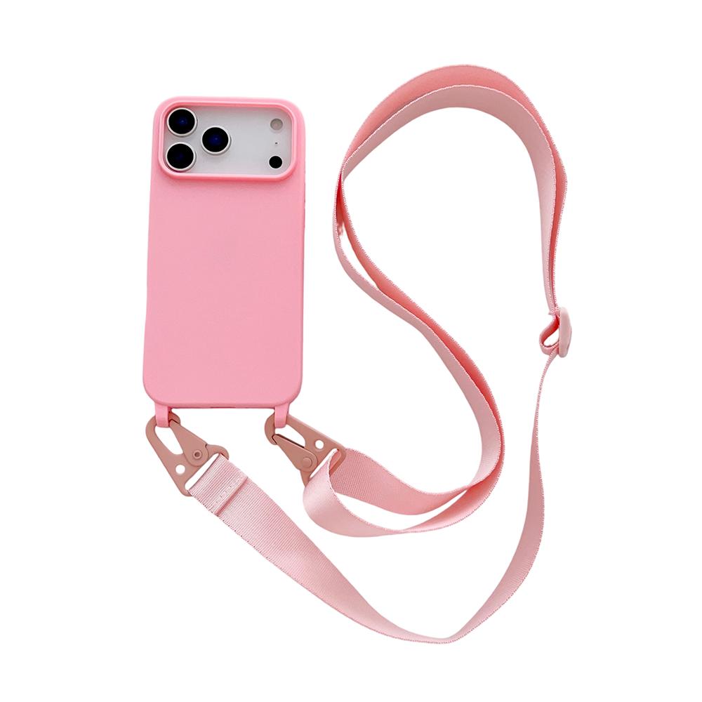 Crossbody Lanyard Silicone Case For iPhone 17 Air 17 16 15 14 13 12 11 Pro Max X XR Max 7 8 Plus Samsung S25 S24 23 Ultra Plus S25 FE A16 A56 A06
