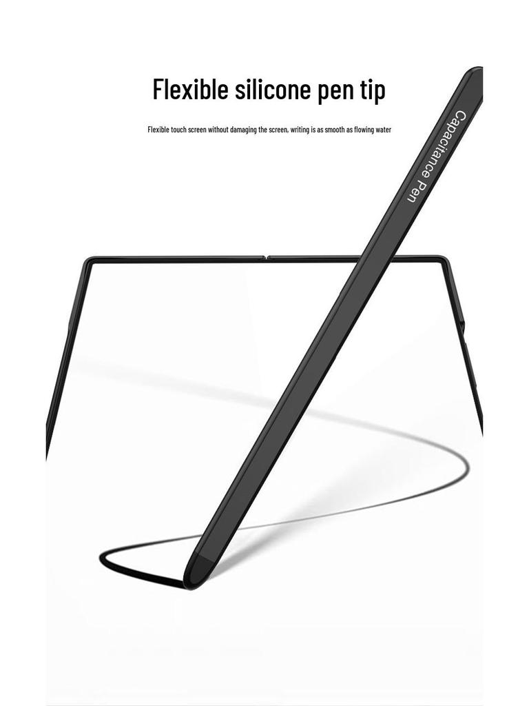 Samsung Z Fold7 Magnetic Solid Color Flip Case with Pen Slot and Stand