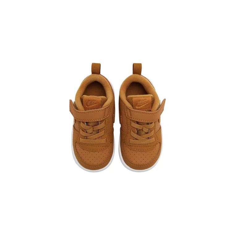 Nike Court Borough Comfortable Casual Low-Top Walking Shoes Baby sneaker Wheat 870029-701