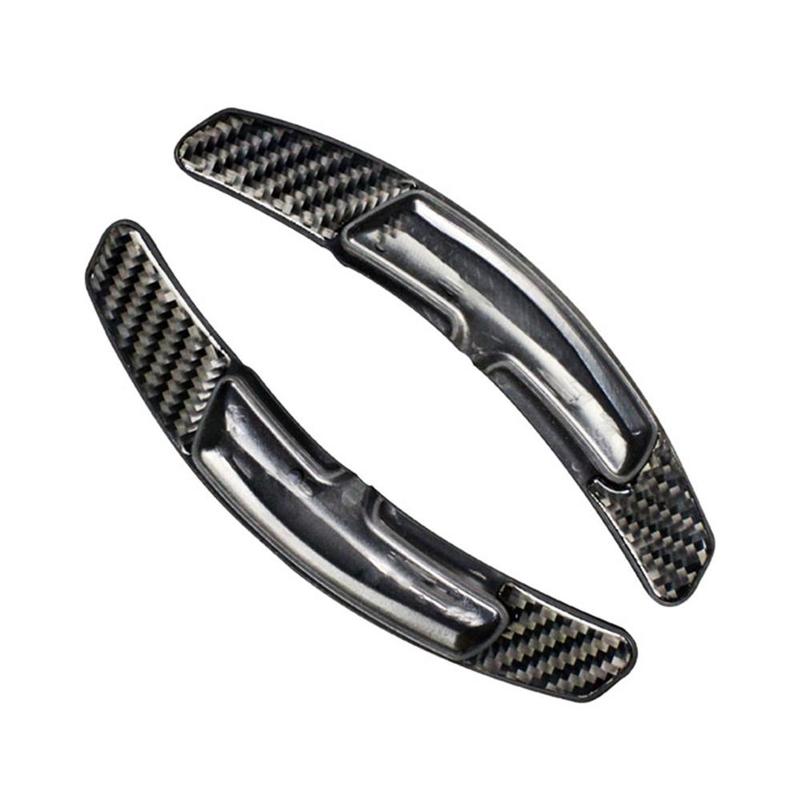 Accessories For Porsche 991 911 718 Panamera Macan Cayenne Carbon Fiber PDK Steering Wheel Shift Paddle Extend Trim