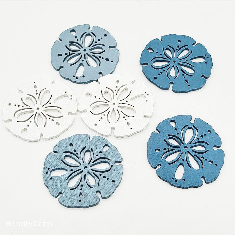 

12 шт. Деревянные креативные поделки в стиле океана, деревянные украшения для дома и украшения в стиле океана 12pcs