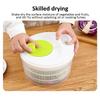 Multifunctional Household Manual Vegetable Dehydrator Vegetables Salad Spinner Lettuce LeafFor Washing Drying Leafy
