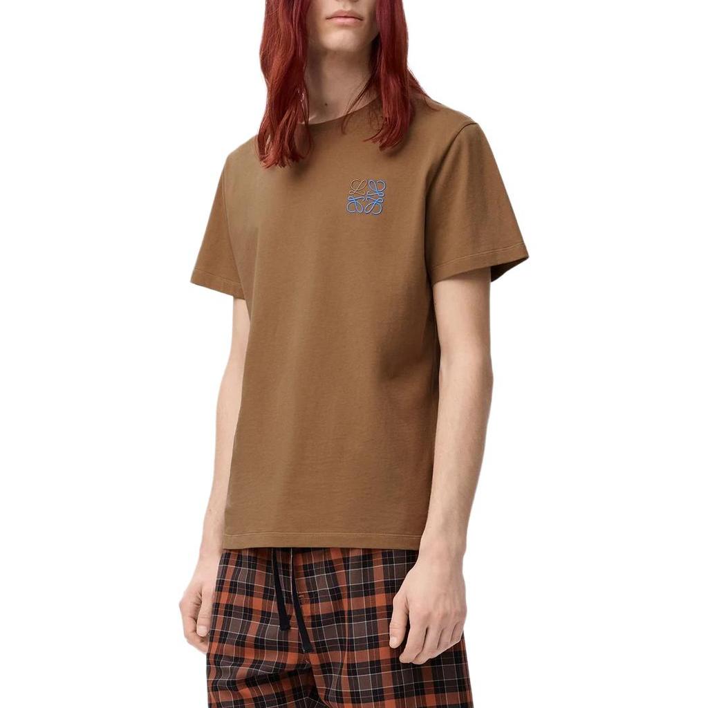 LOEWE Logo Embroidered Crewneck T Shirt H526Y22X75-3150