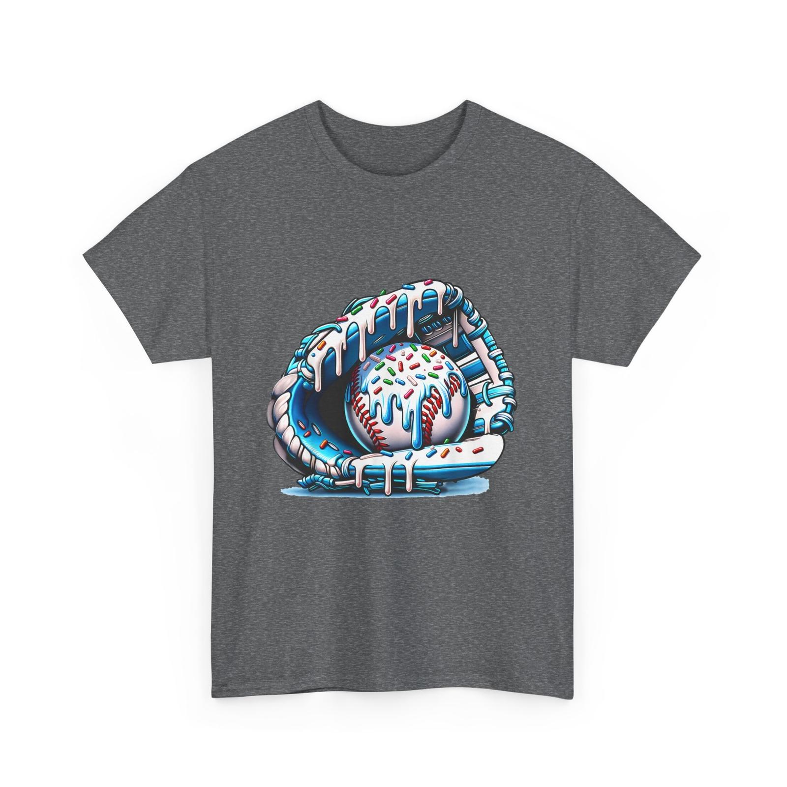 Baseball Drip Ice Cream T-shirt, Baseball Glove Sports Lovers T-shirt S разноцветный