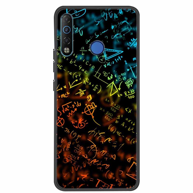 Case For TECNO Camon 12 Air Luxury Silicone Soft Shockproof TPU Back Cover for Tecno Camon 12 CC6 Case Camon12 Funda Love Coque